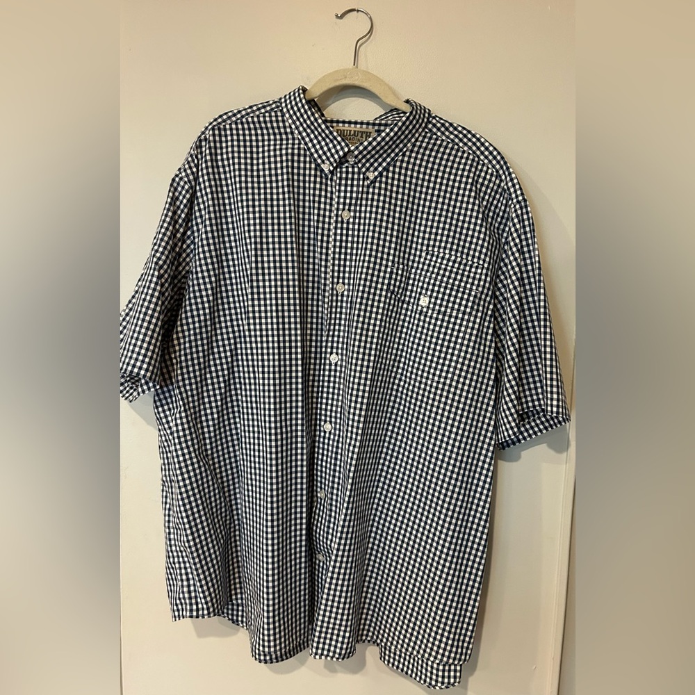 Blue Gingham Button Down
